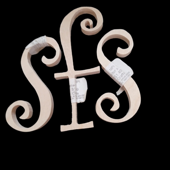 Wooden letters - Picture 2 of 8